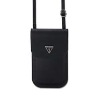 Guess Etui pour téléphone portable avec logo en triangle grainé One Size