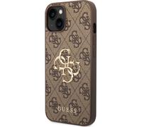 Guess Étui pour téléphone portable GUHCP14M4GMGBR iPhone 14 Max 6,7 " marron Hardcase 4G Big Metal Logo