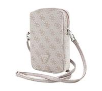 Guess Étui pour téléphone portable GUWBZP4GFTSP Zip 4G Triangle Rose - Universel