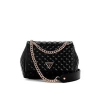 GUESS Everlee Convertible Xbody Flap Bag Black