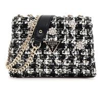 GUESS Everlee Mini Convertible Xbody Flap Bag Black Multi