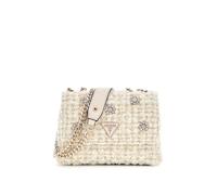 GUESS Everlee Mini Convertible Xbody Flap Bag Ivory