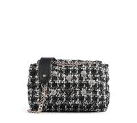 Guess Everlee Sac porté épaule noir/blanc, femme