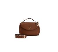 Guess - Evie Top Handle Flap - Femme - Sacs - Brun - Taille: ONE Size