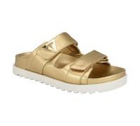 GUESS Fabula Sandales plates pour femme, Or 710, 37.5 EU