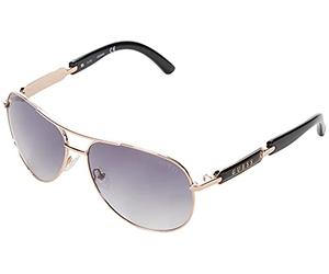 Guess Factory Mirrored Aviator Sunglasses