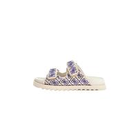 Guess Fadeliza Sandales à Brides Doubles Beige, Taille 40, Design Élégant et Polyvalent 40