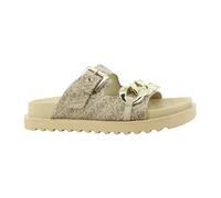 Guess - Fatema Slide - Femme - Chaussures - Beige - Taille: 35 EU
