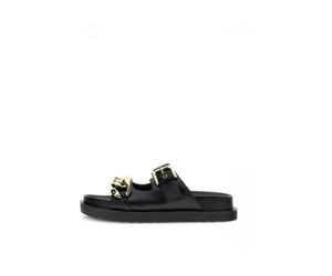 Guess - Fatema5 Slide - Femme - Chaussures - Noir - Taille: 40 EU