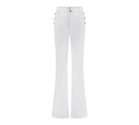 Guess - Faye Pant - Femme - Jeans - Blanc - Taille: W25