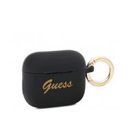 Guess - FEA3SILRE - Coque de Protection en Silicone pour Apple AirPods 3 Noir