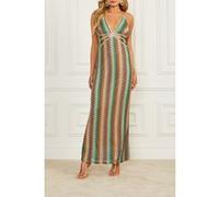GUESS Fearne Maxi Dress Fearne Multi Taille: 40 | Robes longues Outlet | Femme |
