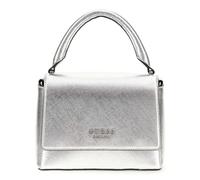 GUESS Fedana Top Handle Flap Bag Silver
