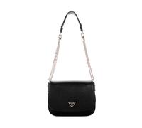 GUESS Fedora Flap Shoulder Bag, Sac à bandoulière Femme, Noir, Taille Unique
