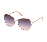 GUESS Femme 0 Lunettes de Soleil, Shiny Rose Gold, 62
