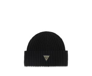 Guess Femme Accessoire Noelle Ii Knitted Beanie Noir