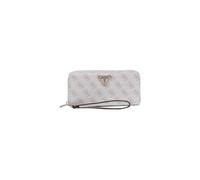 Guess, Femme, Accessoires, Beige, Taille: ONE Size Portefeuille Zippé avec Compartiments Intérieurs