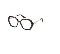 Guess, Femme, Accessoires, Brun, Taille: 54 MM Monture Optique Hexagonale