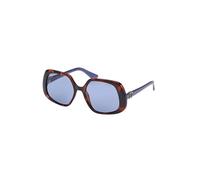 Guess, Femme, Accessoires, Brun, Taille: ONE Size Lunettes de soleil carrées chics en brun