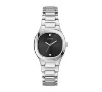Guess Montre Eve GW0615L1 – Quartz – Affichage analogique Noir/Argent Taille One Size
