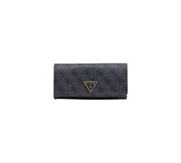 Guess, Femme, Accessoires, Gris, Taille: ONE Size Portefeuille à motif uni avec boutons automatiques