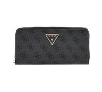 Guess, Femme, Accessoires, Gris, Taille: ONE Size Portefeuille en cuir PU monogramme - Élégant