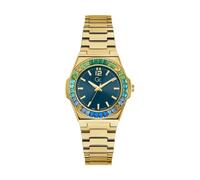 Guess, Femme, Accessoires, Jaune, Taille: ONE Size Montre Bracelet en Acier Inoxydable