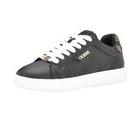 GUESS Femme Avin Sandale cale, Noir, 37.5 EU