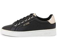 GUESS Femme Beckie Carry Over Sneaker, Schwarz, 36 EU