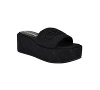 GUESS Femme Bintai Sandale, Logo Noir 001, 39 EU