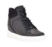Guess Women's BLAIRIN Sneaker, Black Logo, 8