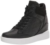 GUESS Femme Blairin Basket, Logo Noir, 40 EU