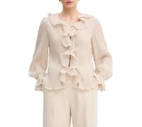 Guess, Femme, Blouses et Chemises, Beige, Taille: 38 FR Faye Blouse