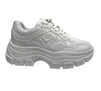 GUESS Femme BRECKY4 Sneaker, Blanc, 40 EU
