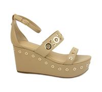 Guess, Femme, Chaussures, Beige, Taille: 36 EU Sandale compensée