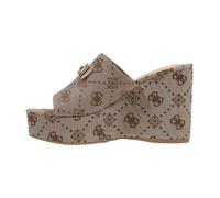 Guess - Evenza Wedge Sandal - Femme - Chaussures - Beige - Taille: 40 EU