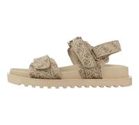 Guess, Femme, Chaussures, Beige, Taille: 40 EU Sandales plates élégantes pour femmes