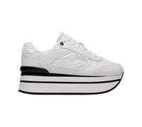 Guess, Femme, Chaussures, Blanc, Taille: 37 EU Baskets blanches à plateforme
