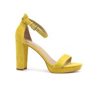 Guess, Femme, Chaussures, Jaune, Taille: 39 EU Sandales à talons hauts