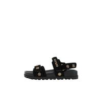 Guess, Femme, Chaussures, Noir, Taille: 38 EU Sandales Plates Florizi