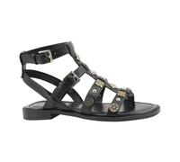 Guess, Femme, Chaussures, Noir, Taille: 39 EU Sandales Plates