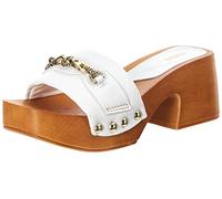 Guess Femme Clarissa Sabot, Blanc, 36 EU
