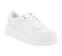 GUESS Femme Cleva Basket, Blanc, 38 EU