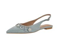 GUESS Femme Daisee Ballerines, Denim Bleu Clair 450, 35 EU