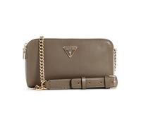 GUESS Femme Daryna Status Crossbody Bandoulière, Taupe Fonc, Taille Unique