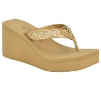 Guess Femme Demmey Sandale, Or Naturel 710, 41 EU