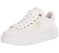 GUESS Femme Denesa Basket, Blanc 145, 36.5 EU