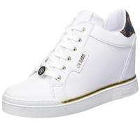 GUESS Femme Faster Basket, Blanc Opulenter Garten, 38.5 EU