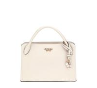 GUESS Femme Fedana Elite Satchel Cartable, Ecru, Taille Unique