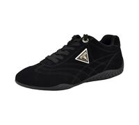 GUESS Femme Gabiey Basket, Black Suede 001, 36.5 EU